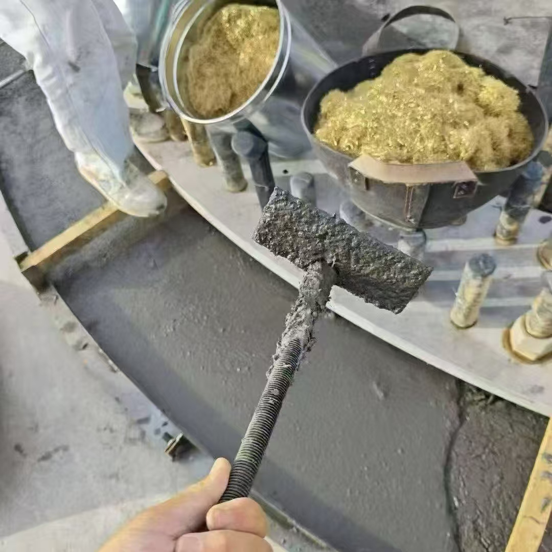 张家口C120钢纤维高强无收灌浆料 轧机压缩机汽轮机发电机锻压设备底座灌浆材料